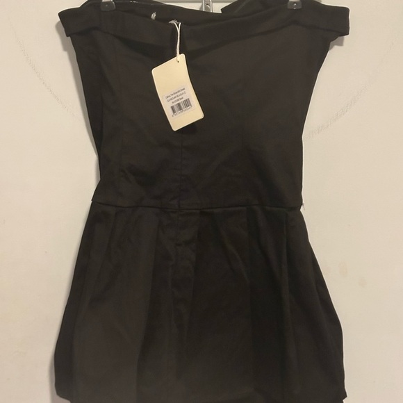 Peppermayo Calling The Shots Classic Black Mini Dress - Picture 7 of 7